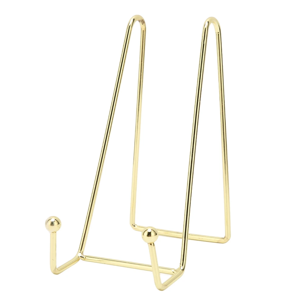 Nail Art Display Board Stands Sturdy Elegant Metal Multifunction Picture Frame Holder Stand Gold