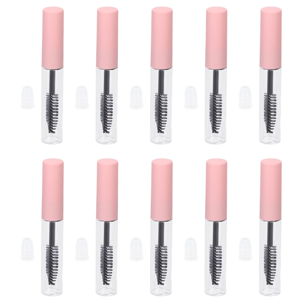 10pcs 5ml Empty Mascara Tube Refillable Clear Portable Eyelashes Mascara Cosmetic Bottle for Eyelash Growth Oil