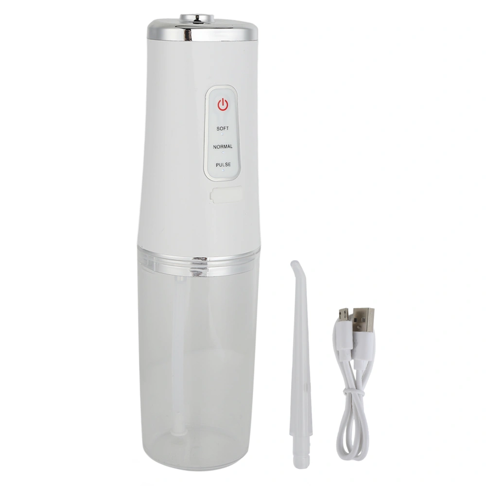 Portable Electric Dental Oral Irrigator Food Residues Removal White Teeth Cleaning Device