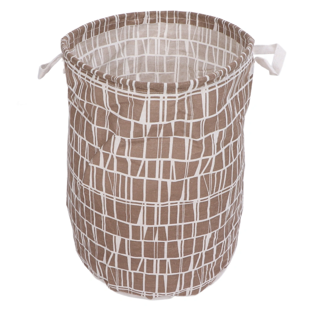 Dirty Clothes Basket Canvas Washable Collapsible Large Capacity Storage Basket for Household Hair Salon