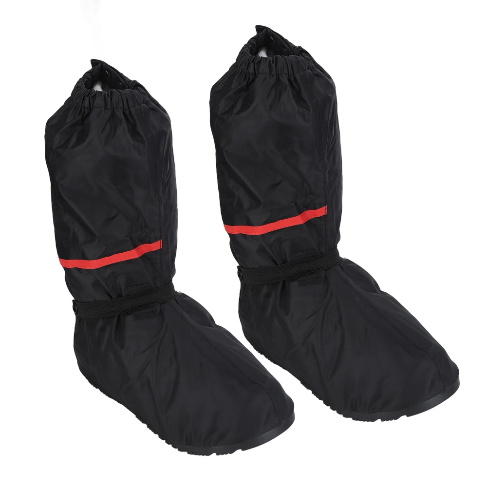 Waterproof Shoes Cover Oxford Cloth Slip Resistant Long Shoes Cover for Outdoor Cycling ClimbingL