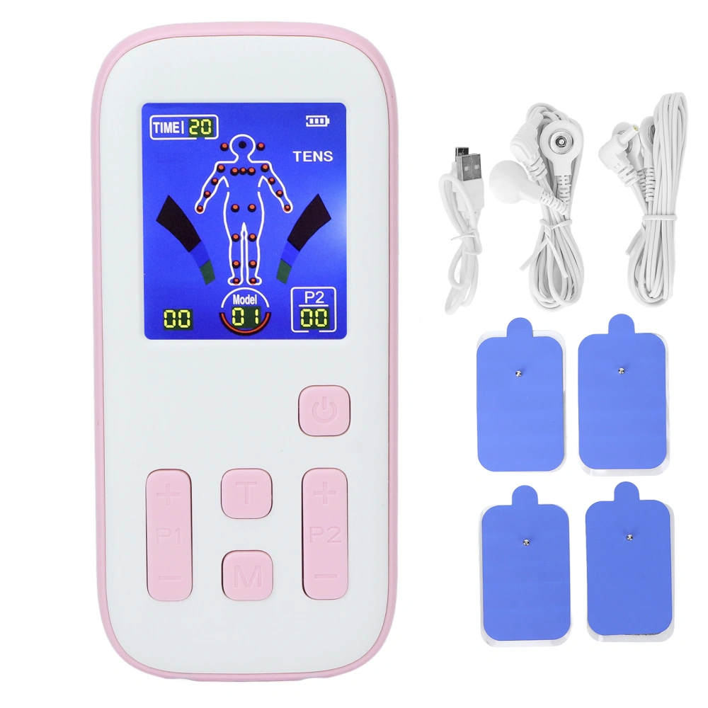 Professional Digital Pulse Massager Multifunctional Pain Relief Electrode Machine Pad Device