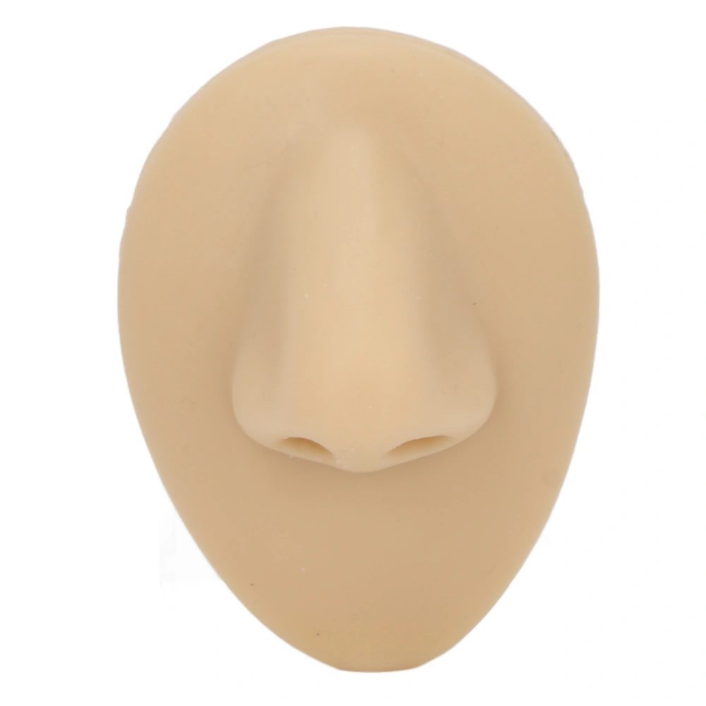 Simulation Nose Model Soft Silicone Flexible Human Nose Acupuncture Teaching Display Tool