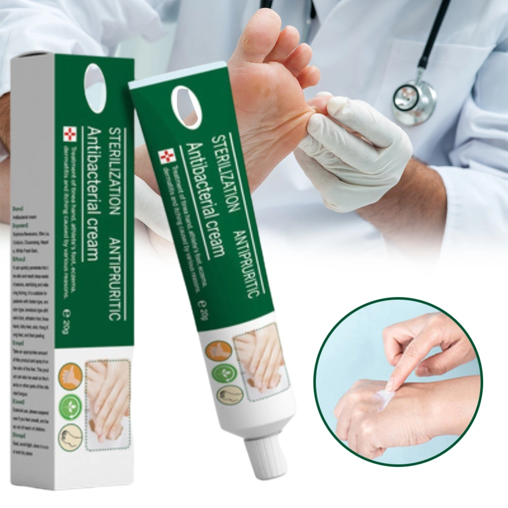 20g Fungal Hand Foot Cream for Relieve Beriberi Itch Erosion and Peeling Blisters Feet Ointment Hand and Foot Moisturizing Cream