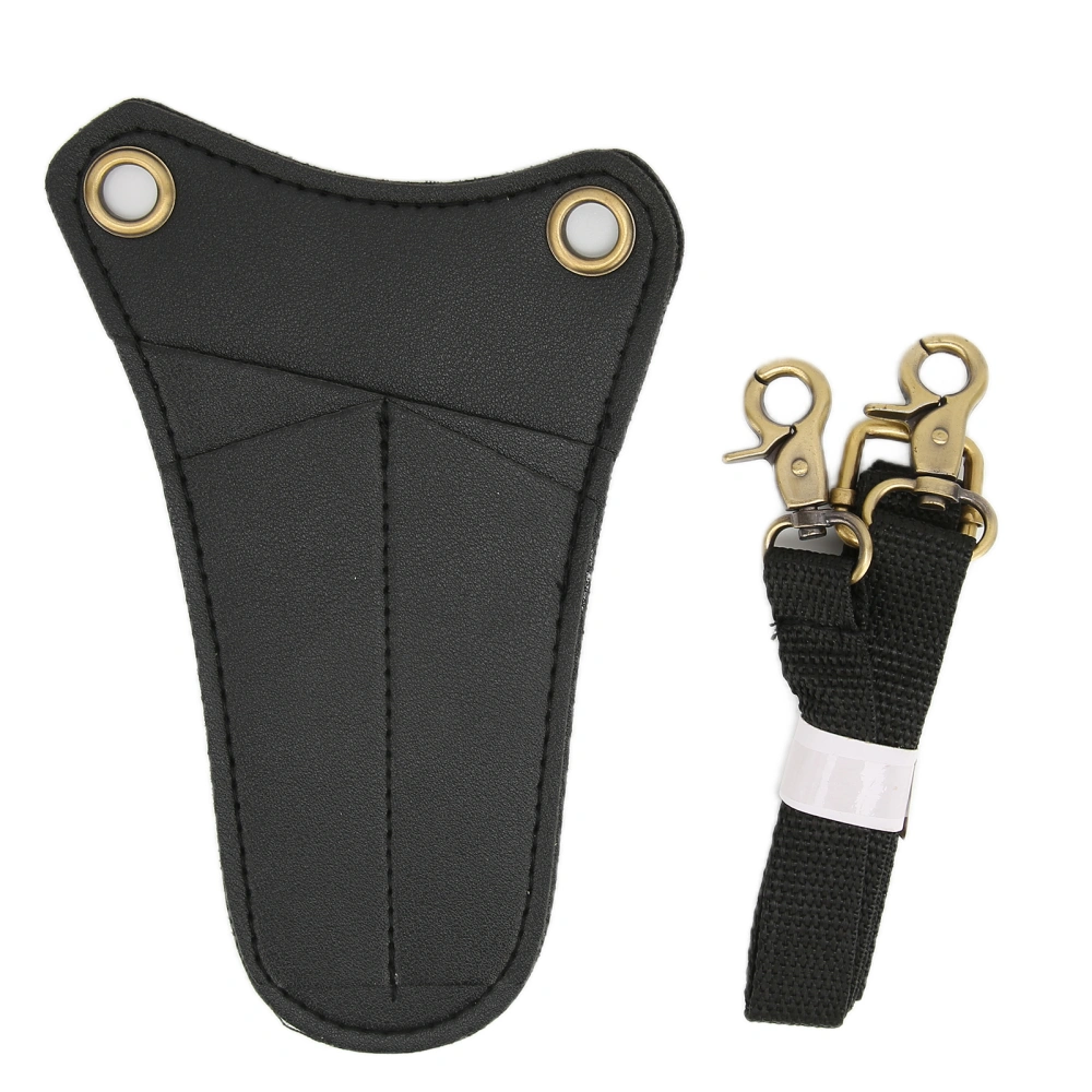 Scissors Pouch Lightweight Portable Leather Scissors Holster for Salon Barber Hairdressing Hair Stylist