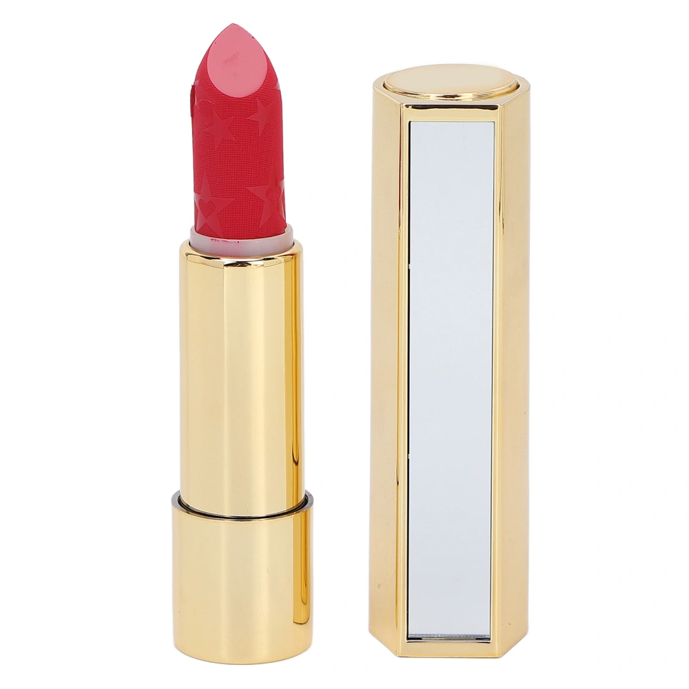 NAGETA Matte Lipstick Long Lasting Waterproof Moisturizing Lip Makeup Cosmetics with Small Mirror 3.8g