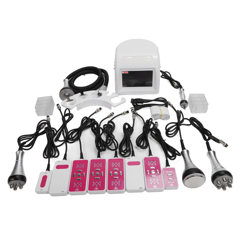 Multifunctional 40K Fat Burning Machine Skin Rejuvenation 6 in 1 RF Beauty Massage MachineUS Plug 110V