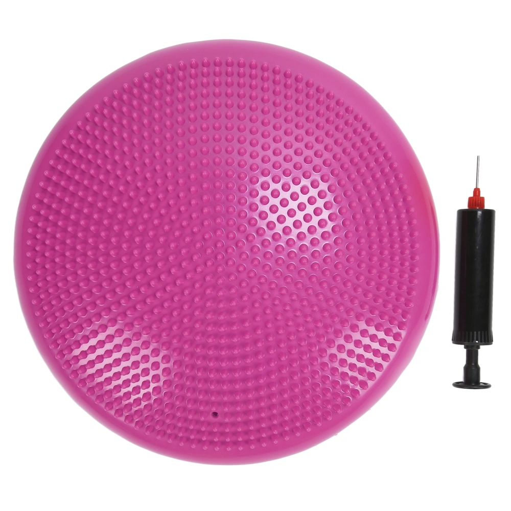 Professional Balance Disc Cushion Mat Yoga Massage Ball Pad Fitness Exercise Training BallPink