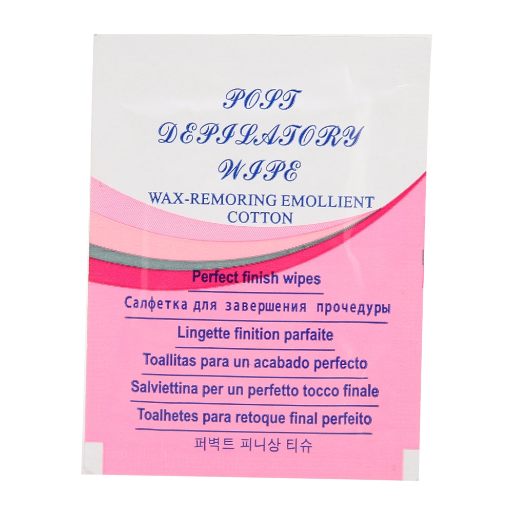 Wax Strips Quick Easy Hair Removal Residual Wax Cleaning Wipes for Face Arms Legs