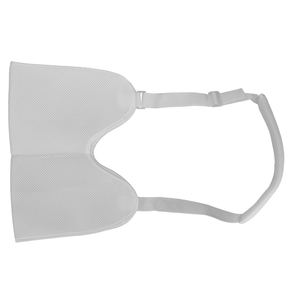 Mesh Shoulder Sling Adjustable Breathable Stable Arm Brace for Wrist Arm Injury BrokenWhite