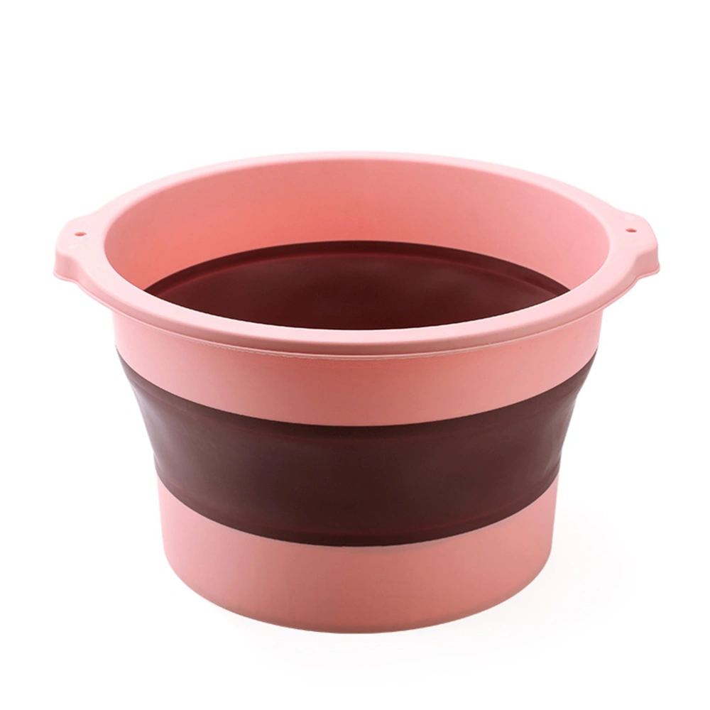 Thick Plastic Foldable Massage Bucket Foot Bath Bucket with Handle Household Portable Basin Foot Bath Bucket