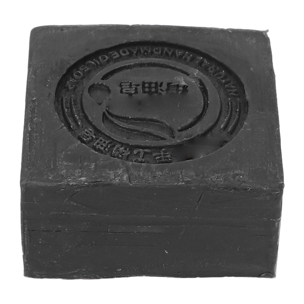 Bamboo Activated Charcoal Soap Deep Cleaning Handmade Soap for Face Cleaning 3.52oz