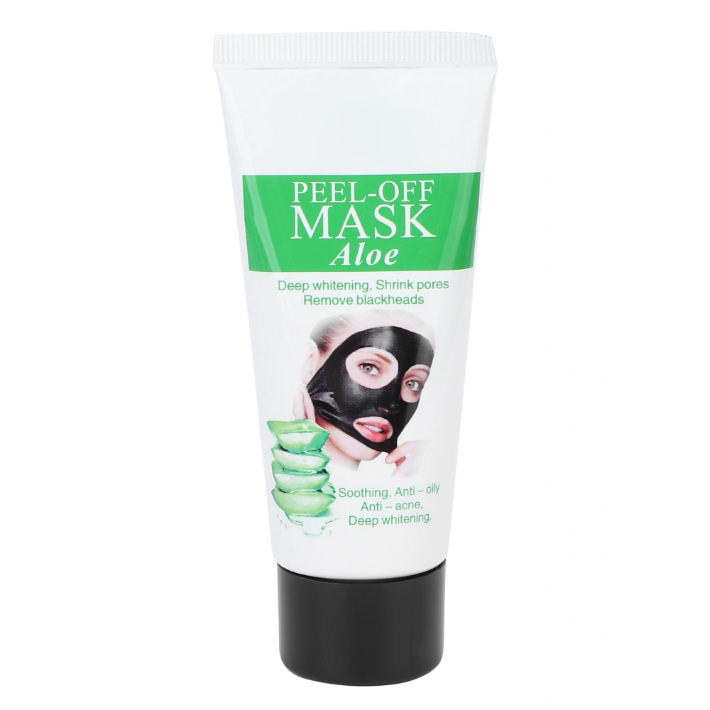 Beauty Blackhead Peel Off Mask Deep Cleaning Blackhead Remover Mask for Normal Combination SkinAloe