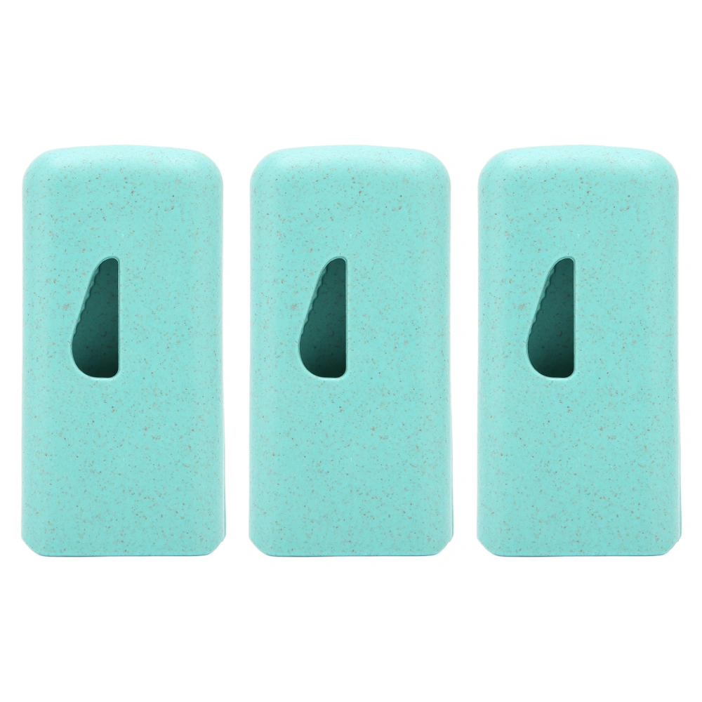 3pcs Portable Medicine Cutter Plastic Medicine Separation Tool for Children ElderlyBlue