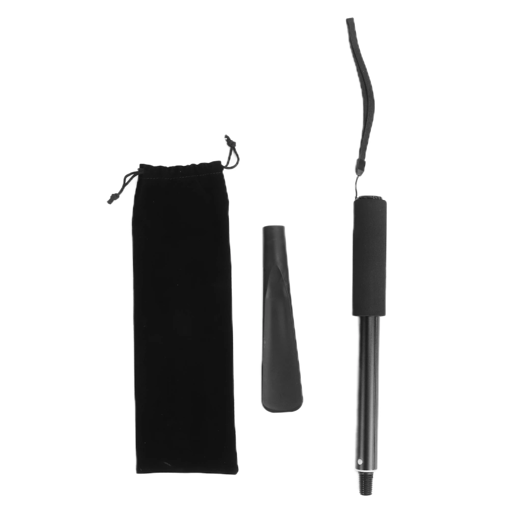 Long Handle Shoe Horn for Seniors Portable Retractable Long Handled Aid Tools for Wearing Shoes