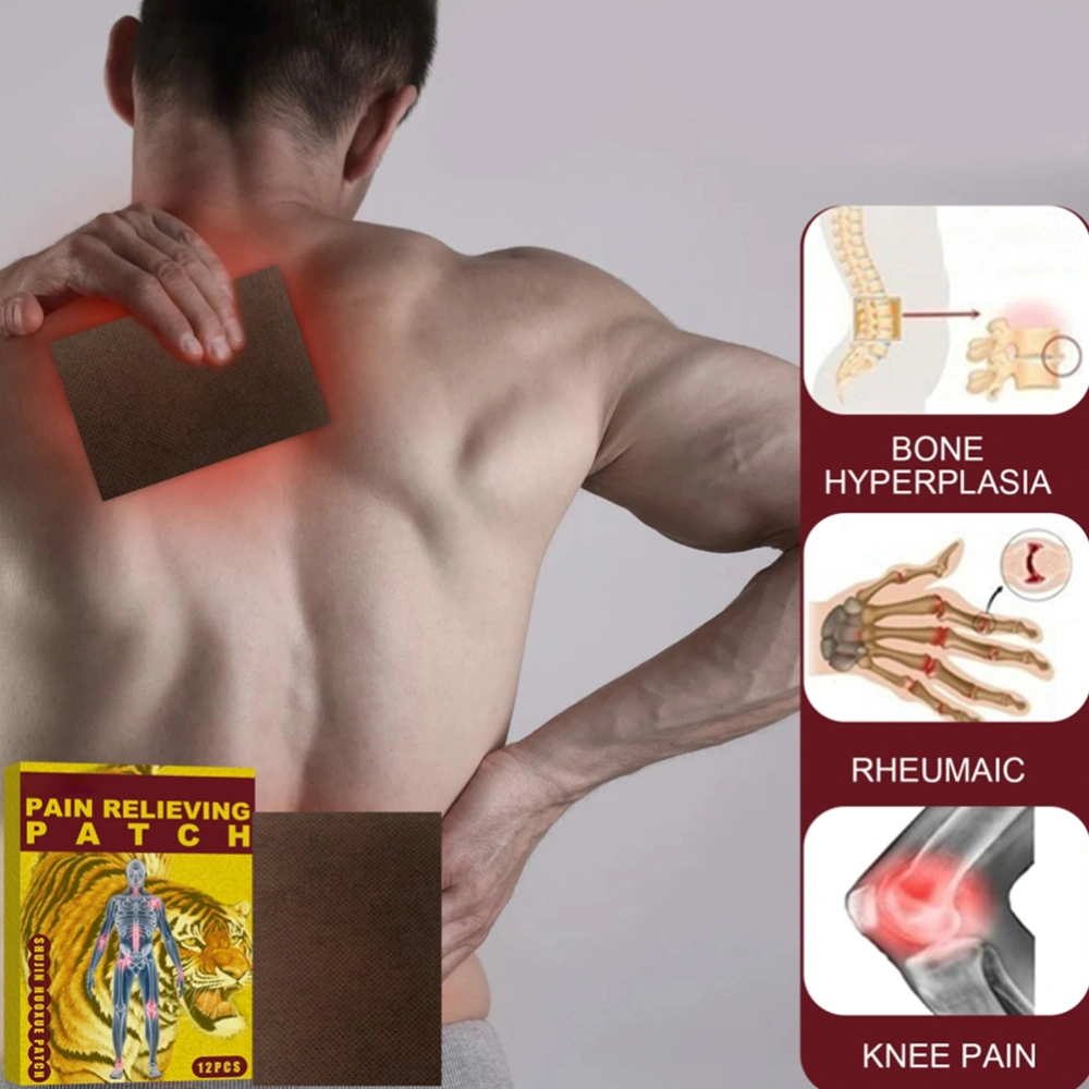 Tiger Plaster Patch to Prevent Joint Damage Joint Shoulder and Neck Patch for Muscle Aches and Sprains