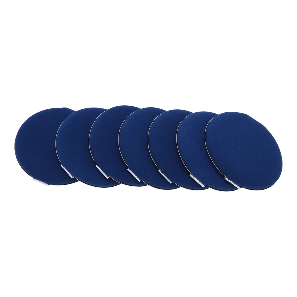 7 Pieces Powder Puff Cosmetic Setting Makeup Powder Puffs Makeup Tool for Loose Powder MakeupDark Blue