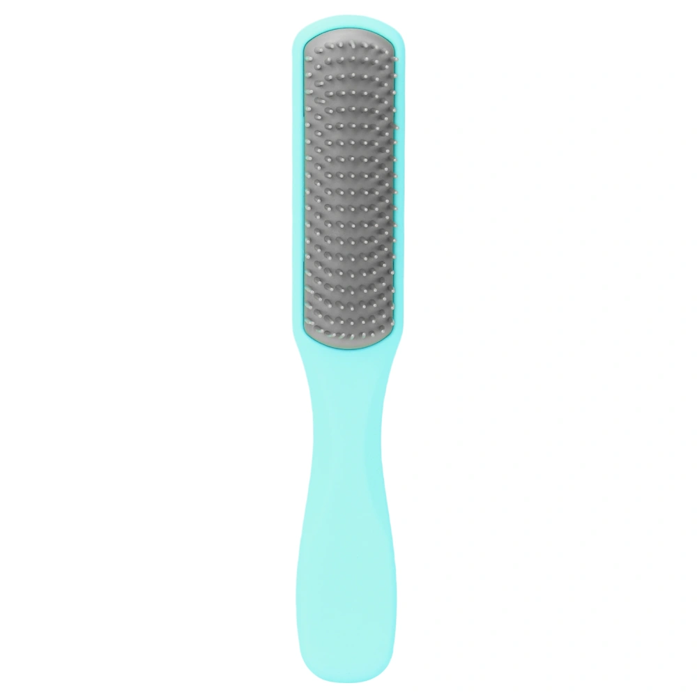 Hair Brush for Curly Hair Classic 9 Row Brush for Separating Shaping Defining Long Short HairGreen