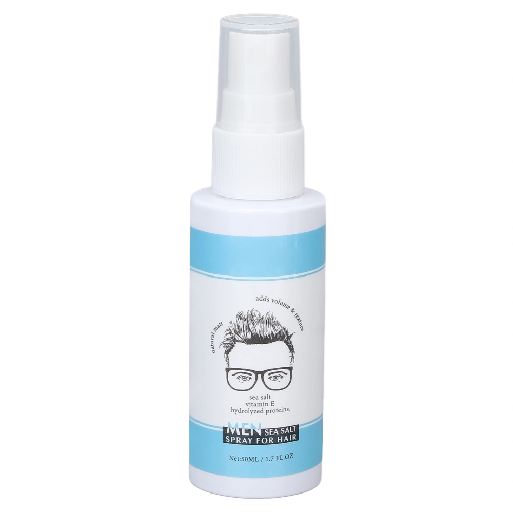 Sea Salt Spray 50ml Thicker Lustrous Manageable Soft Glossy Invigorating Texturizing Spray for Men