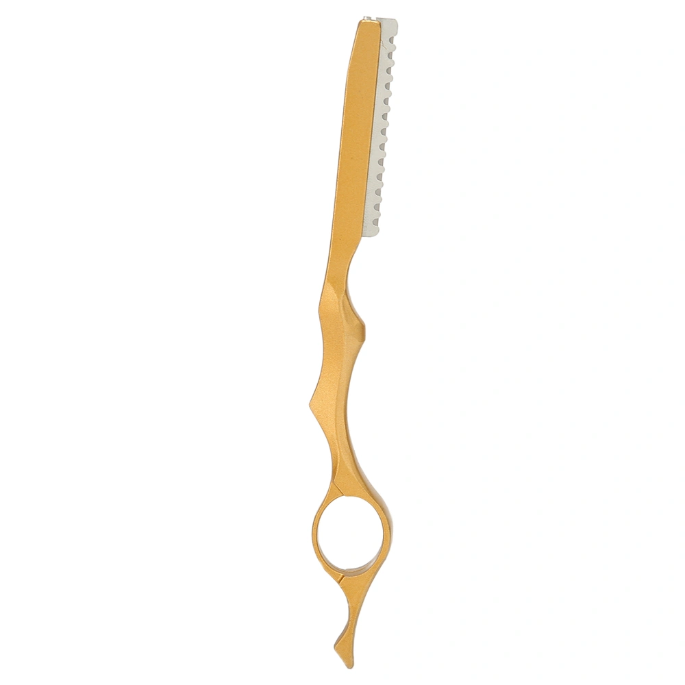 Hair Thinning Razor Professional Hair Styling Trimming Razor Knife Hair Texturizing Cutting RazorGold