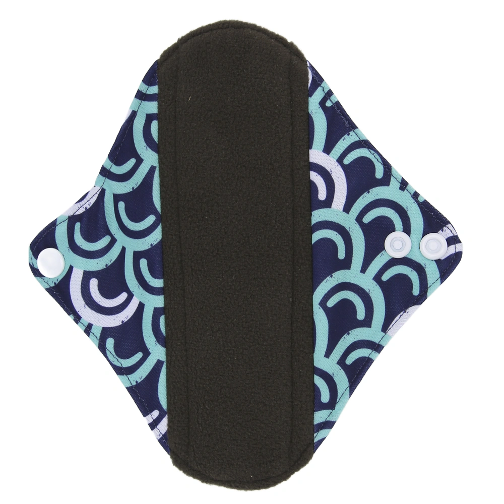 Reusable Menstrual Pads Washable Bamboo Charcoal Cloth Leakproof Feminine Sanitary Pads Pads for Women SG27