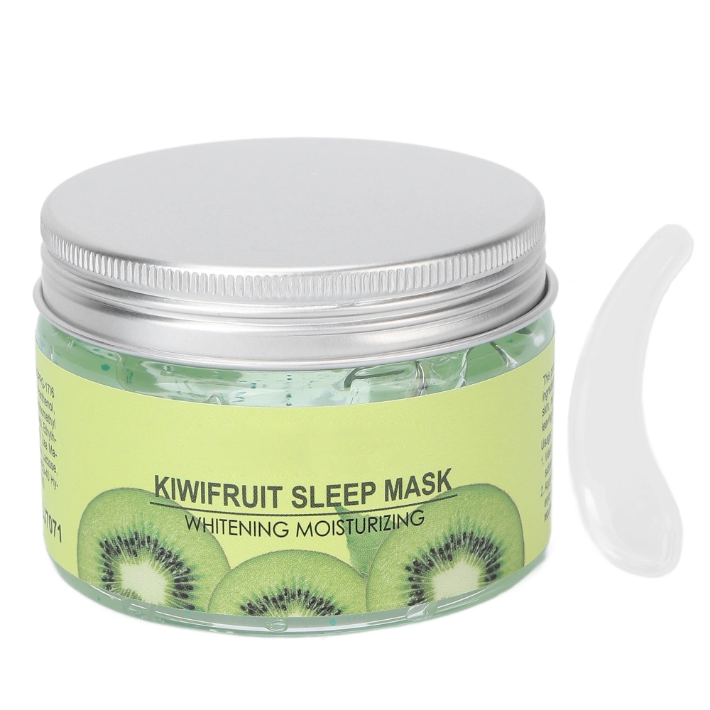 Facial Sleeping Mask Hydrating and Moisturizing Kiwi Sleeping Gel Face Mask 120ml