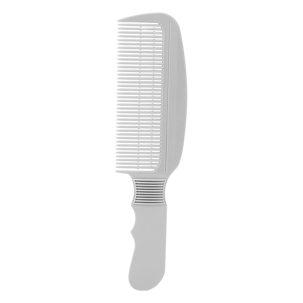 Hair Combs Ergonomic Design Corrosion Resistance Portable Making Hairstyle Tools for MenGrey