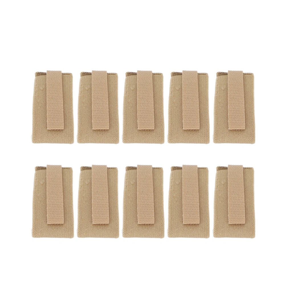 10pcs Urinary Bag Elastic Band Hook Loop Fasteners Urine Bag Fixation Strap Band for Men