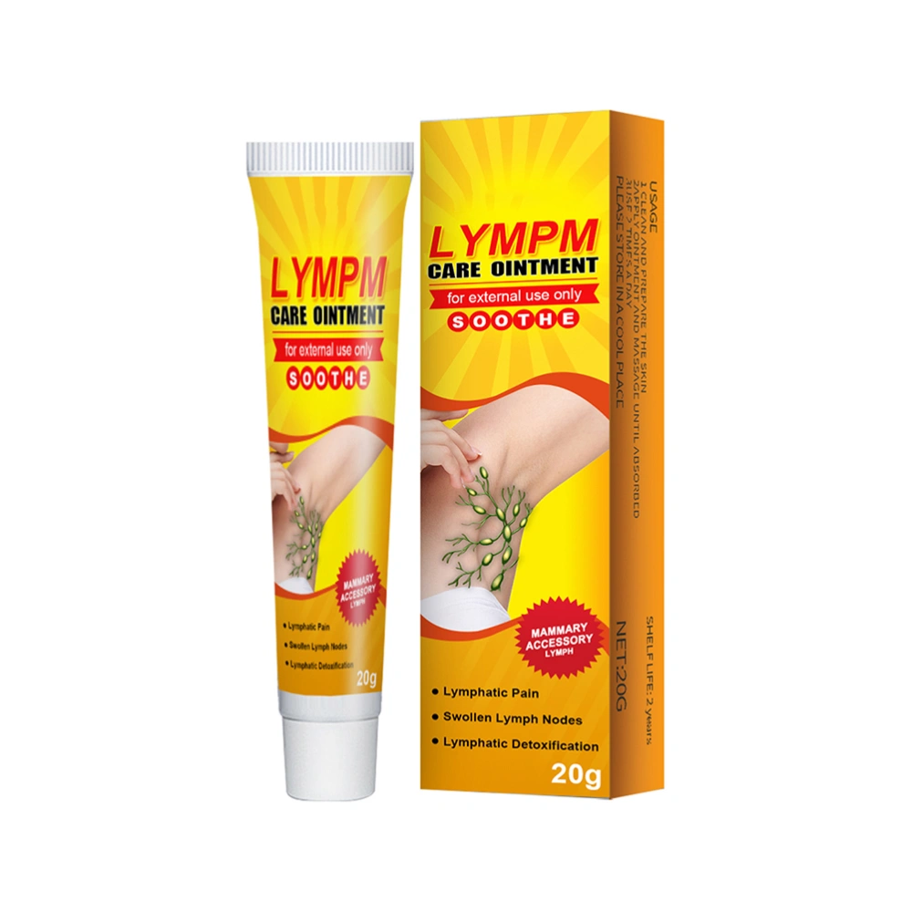 Lymph Detoxification Cream Plant Serum Lymphatic Cream Slimming Cream Underarm and Neck Lymphatic Care Cream