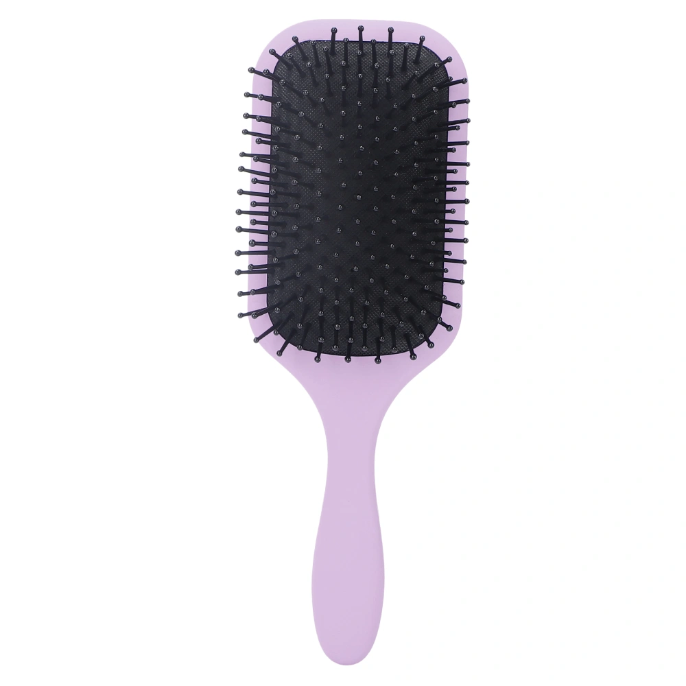 Hair Brush Detangling Styling Massage Scalp Air Cushion Comb for Curly Straight HairPurple