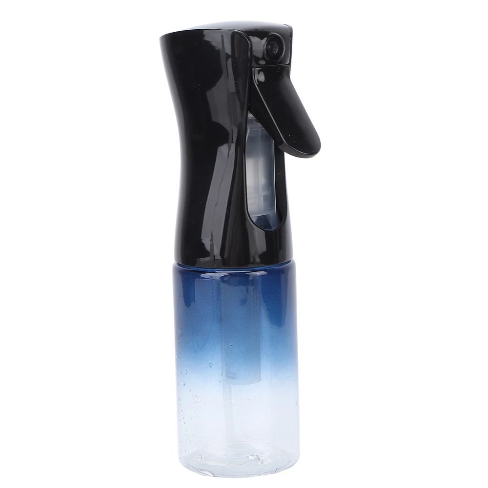 Spray Bottle Reusable Gradient Blue Continuous Sprayer for Hair Styling Cleaning Gardening Skin Care200ML