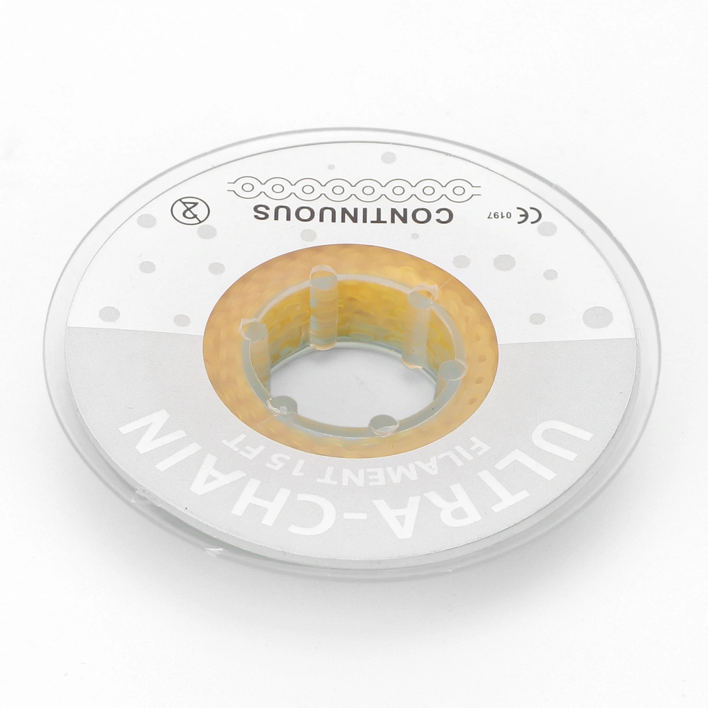 Orthodontic Chain Practical High Elasticity Good Flexibility Comfortable Wear Dental Orthodontic ToolYellow