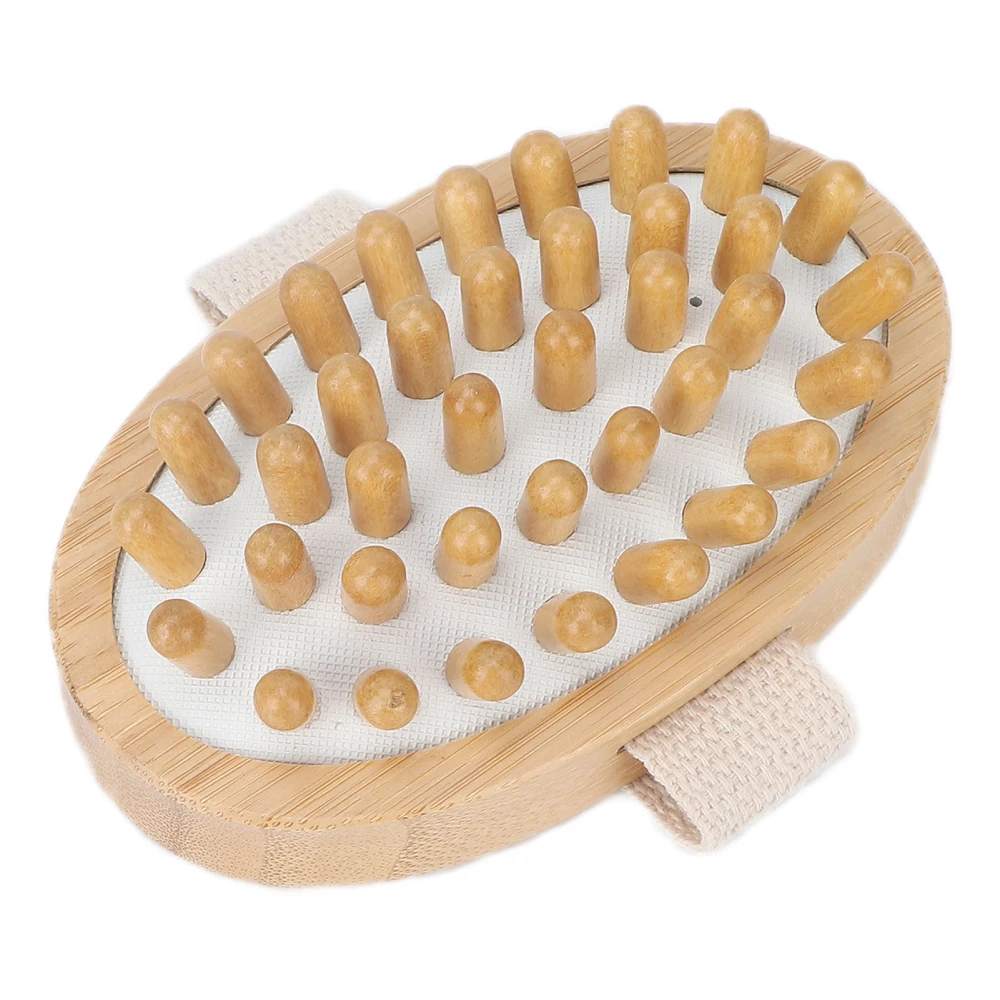 Gentle Massage Brush Blood Circulation Promotion Spa Bath Massage Brush Body Scrubber Brush