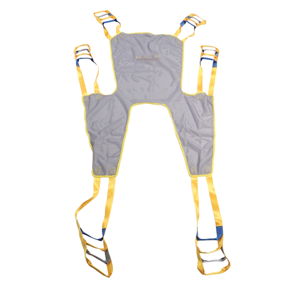 Universal Divided Leg Sling Mesh Patient Transfer Lift Sling Full Body Paralyzed Patients Aids