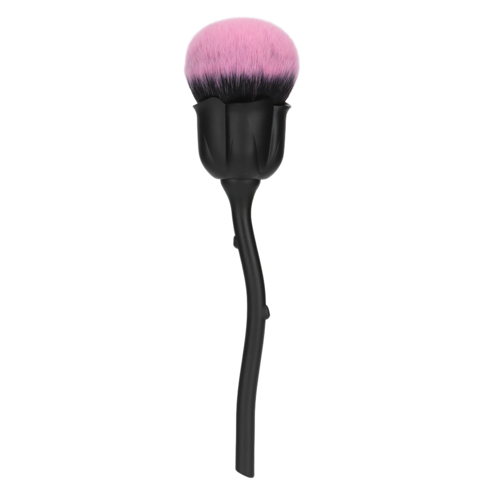 Nail Dust Brush Rose Shaped Elegant Nail Cleaning Dust Removal Makeup Loose Powder Blush Brush03