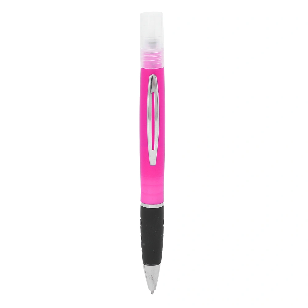 Pen Perfume Spray Bottle Portable 2‑in‑1 Ballpoint Writing Pen Perfume Filling Bottle 3mlPink