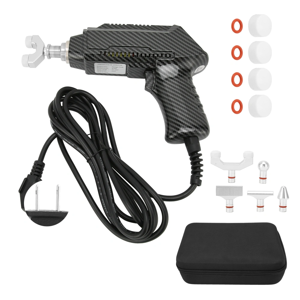 Electric Spine Chiropractor Massager Adjusting Corrector Gun 6 Levels Chiropractic Adjustment ToolUS Plug 110V