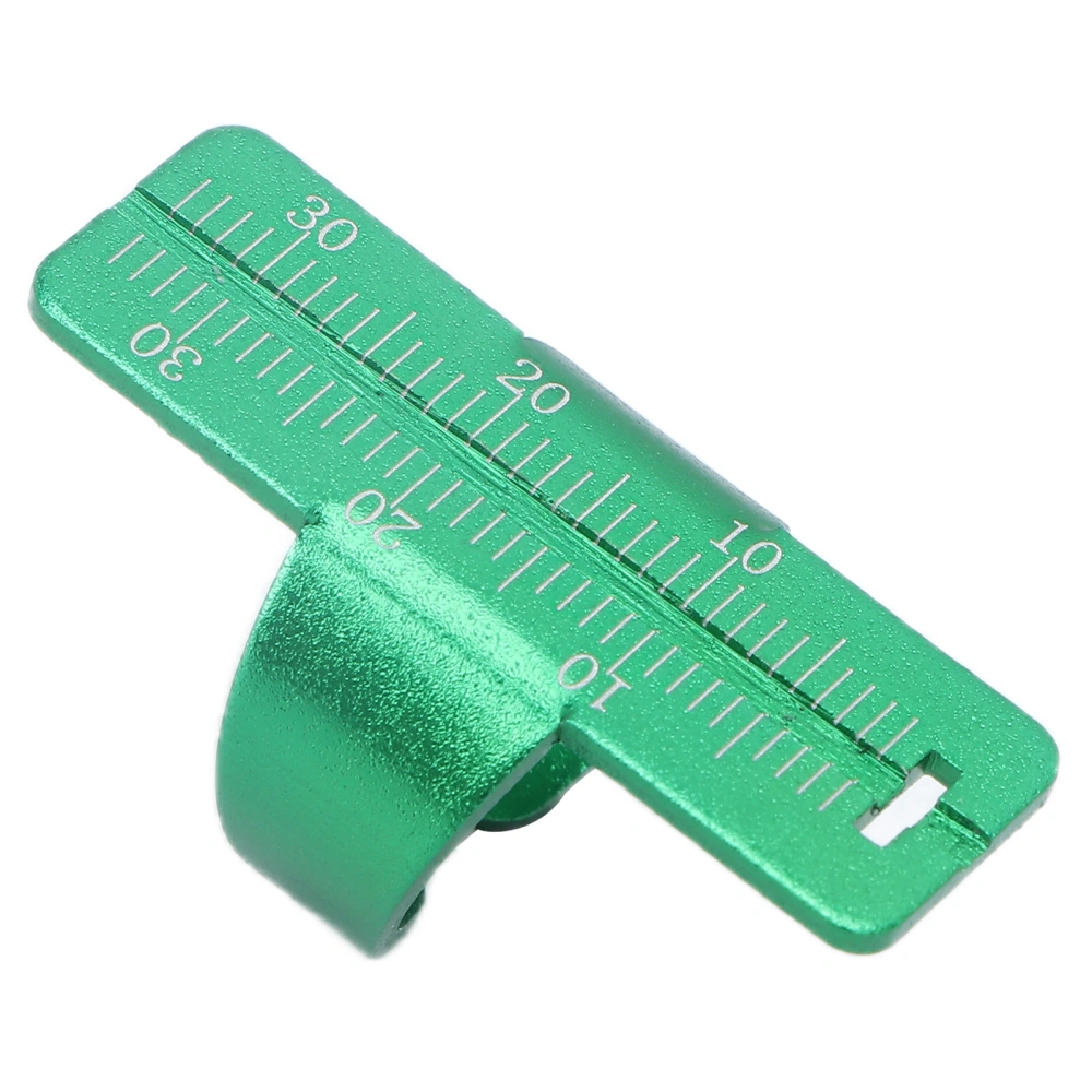 Endo Ruler Ring Aluminium Alloy Oral Gauge Endodontic Span Measure Dental InstrumentsGreen