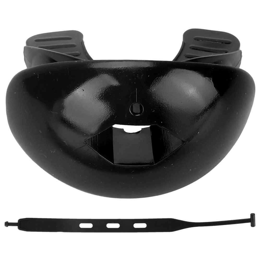 Professional Shock Mouth Guard Flavored Mouth Guard Football Boxing Mouthguard for Youth AdultsBlack