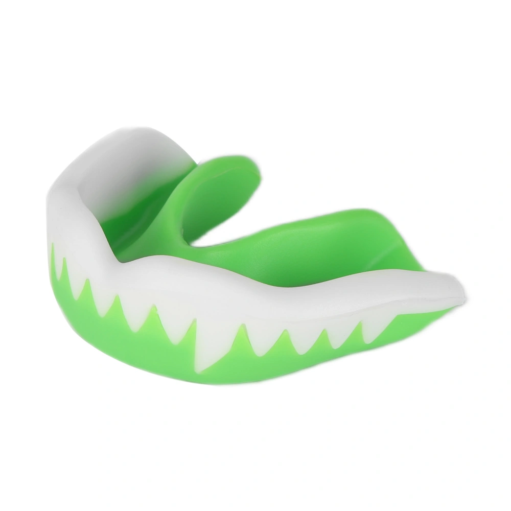 Sports Boxing Mouth Guard Portable Athletes Mouthguard for Basketball Football TaekwondoGreen