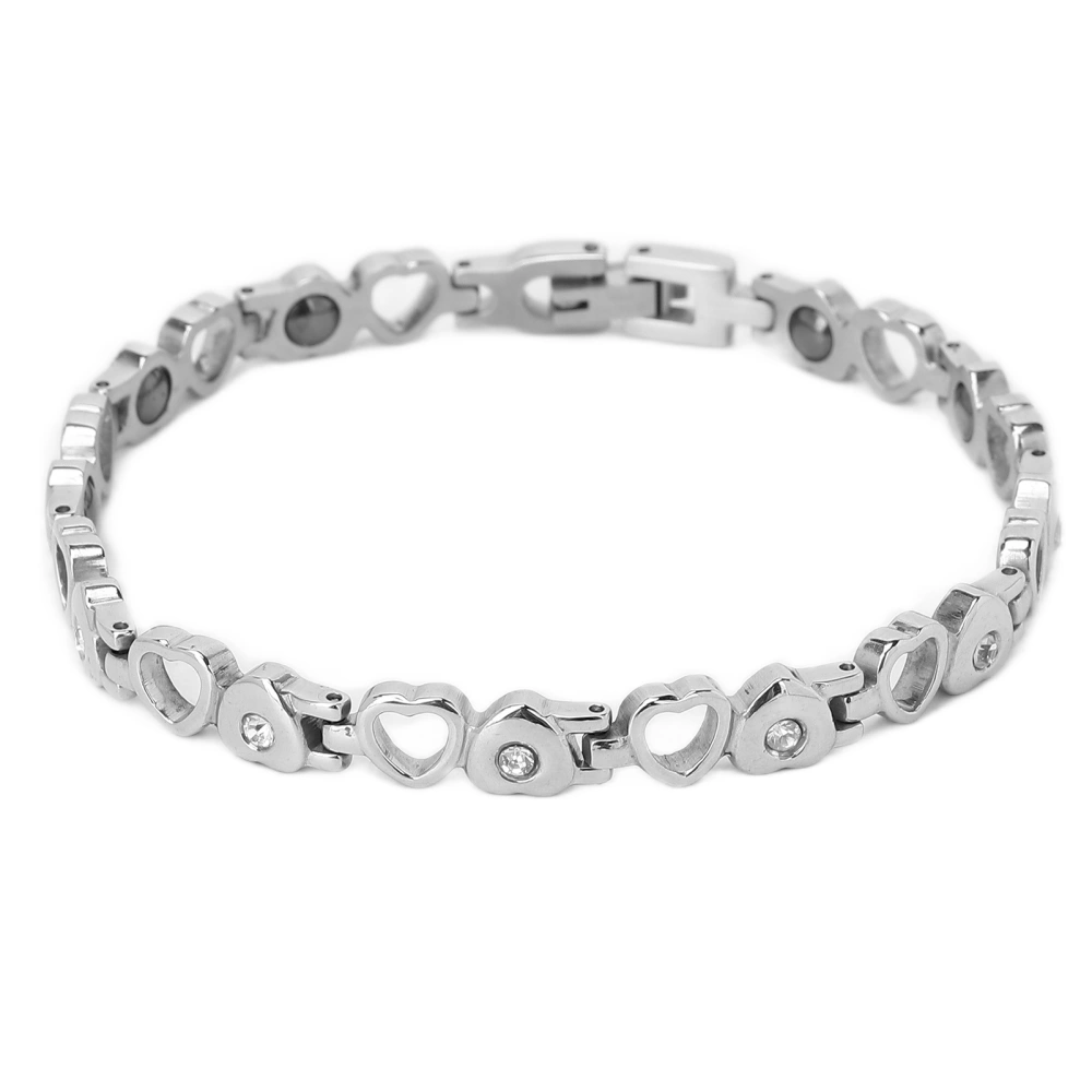 Titanium Steel Magnetic Bracelet Fashionable Strength Magnet Therapy Bracelets for Women