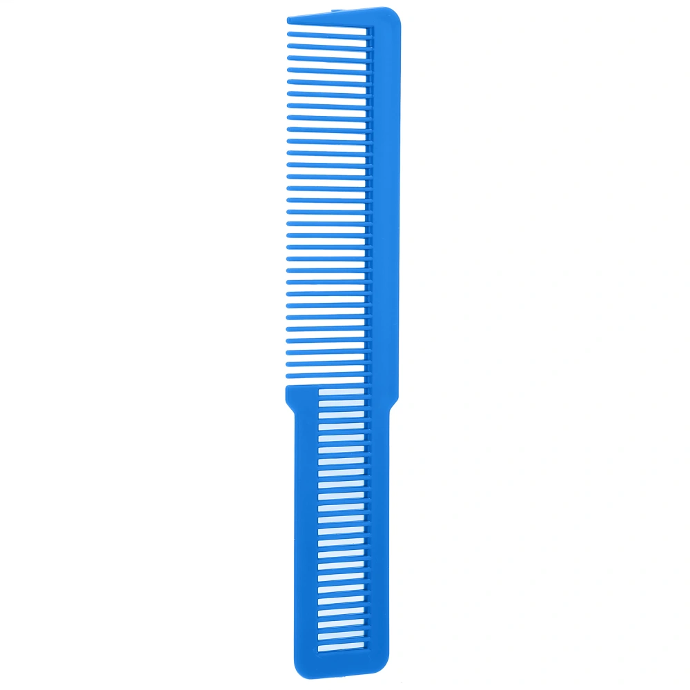 Professional Pocket Comb Fine Wide Tooth Barber Comb Hairdressing Comb for All Hair TypesBlue