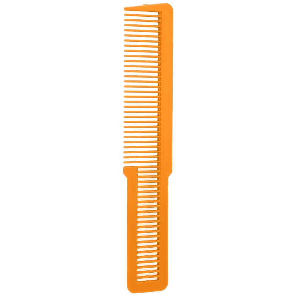 Professional Pocket Comb Fine Wide Tooth Barber Comb Hairdressing Comb for All Hair TypesOrange