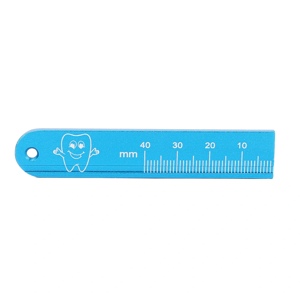 Endo Ruler Aluminium Alloy Oral Gauge Endodontic Span Measure Instruments for Dental