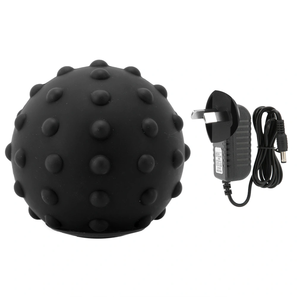 Vibrating Massage Ball Electric Fitness Yoga Massage Roller for Muscle Pain ReliefAU Plug 100-240V