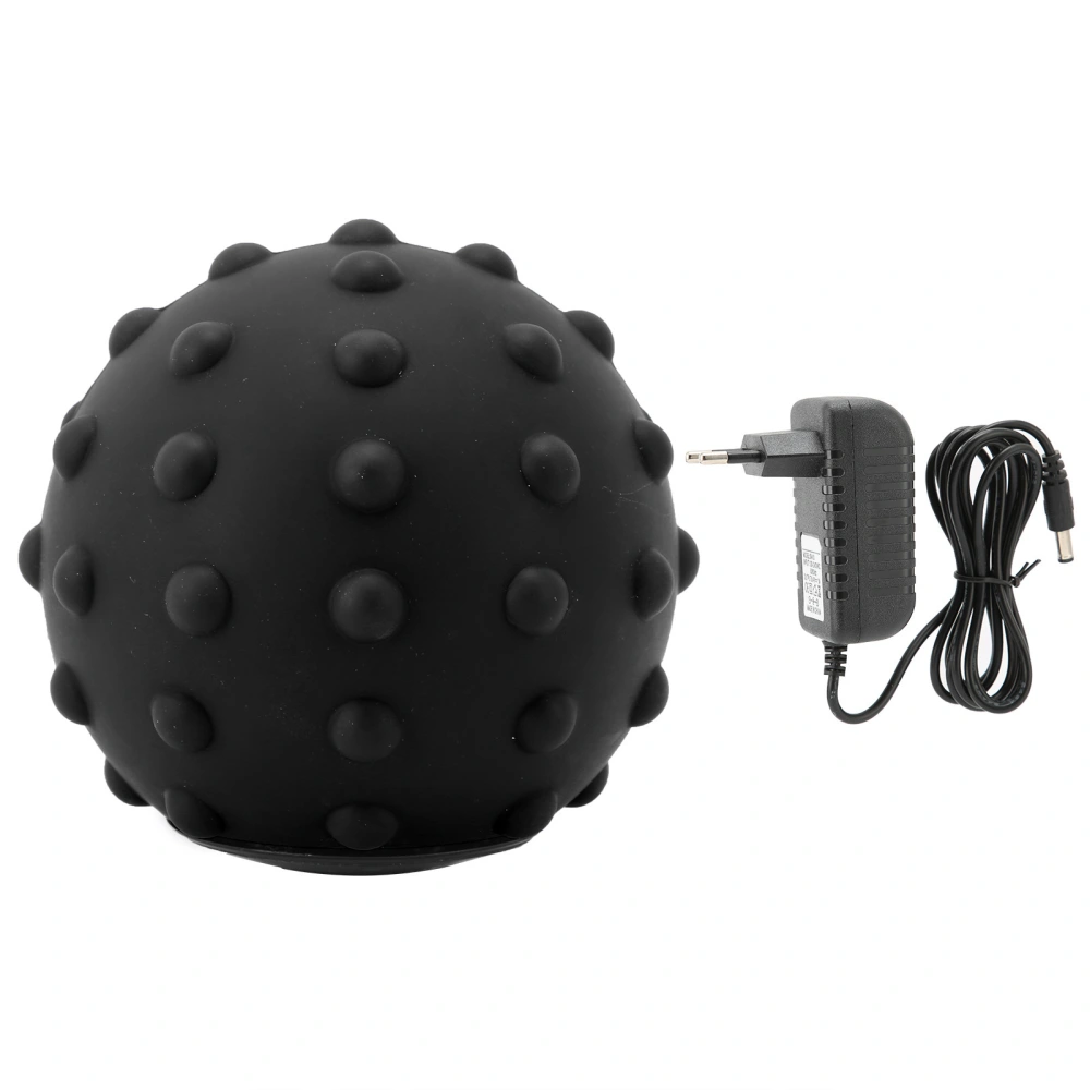 Vibrating Massage Ball Electric Fitness Yoga Massage Roller for Muscle Pain ReliefEU Plug 100-240V