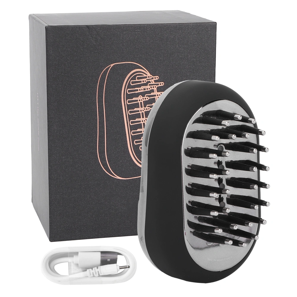 USB Charging Hair Growth Comb Electric Scalp Massager Treatment Comb Brush for Men Women