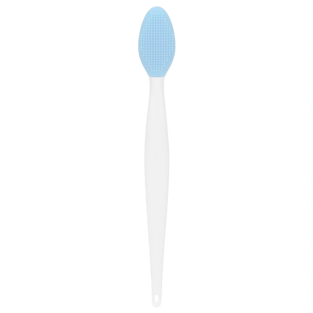 Soft Silicone Nose Cleansing Brush Deep Cleaning Double Sided Exfoliating Lip BrushBlue