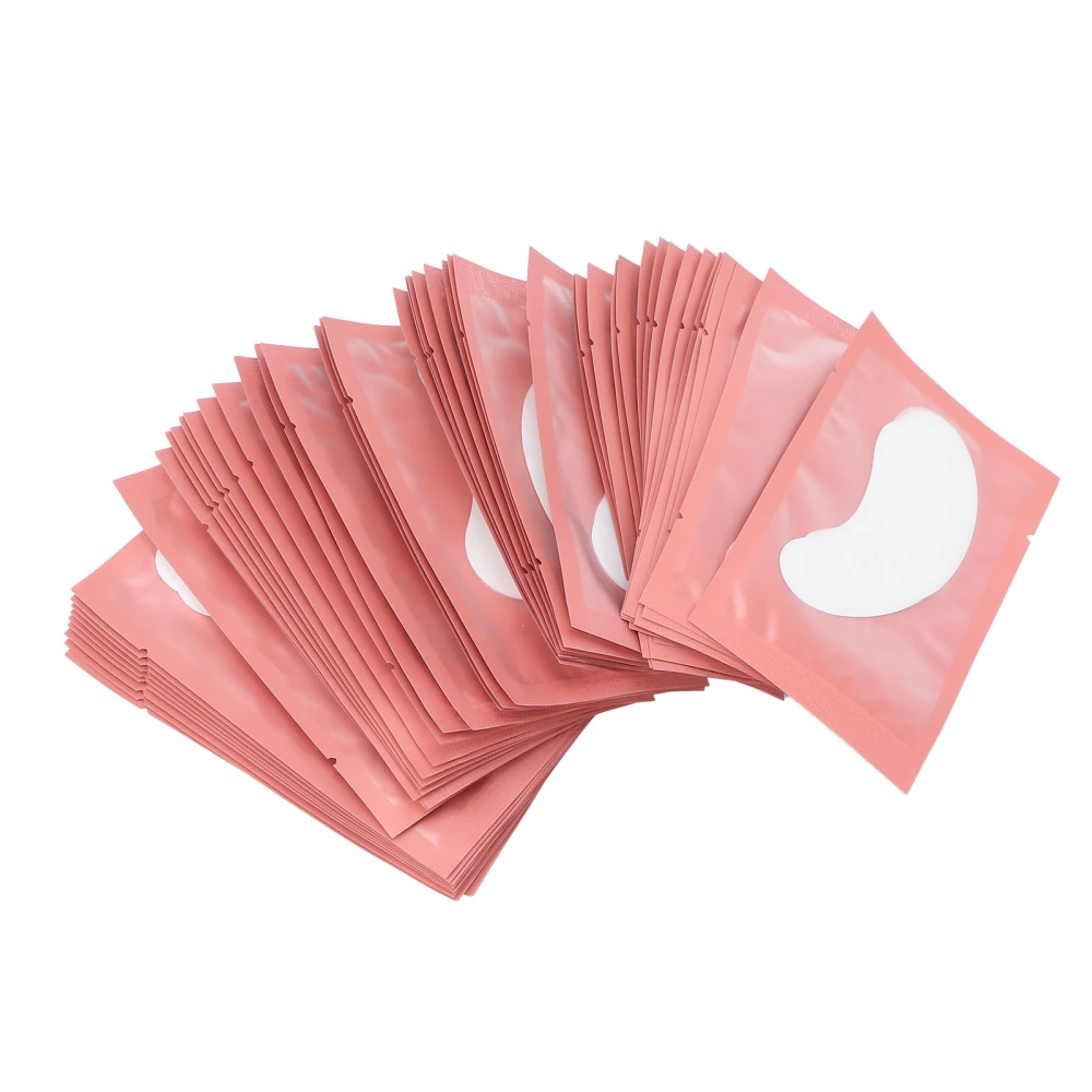 100 Pairs Disposable Eyelash Grafted Paper Patches False Lower EyeLash Extension