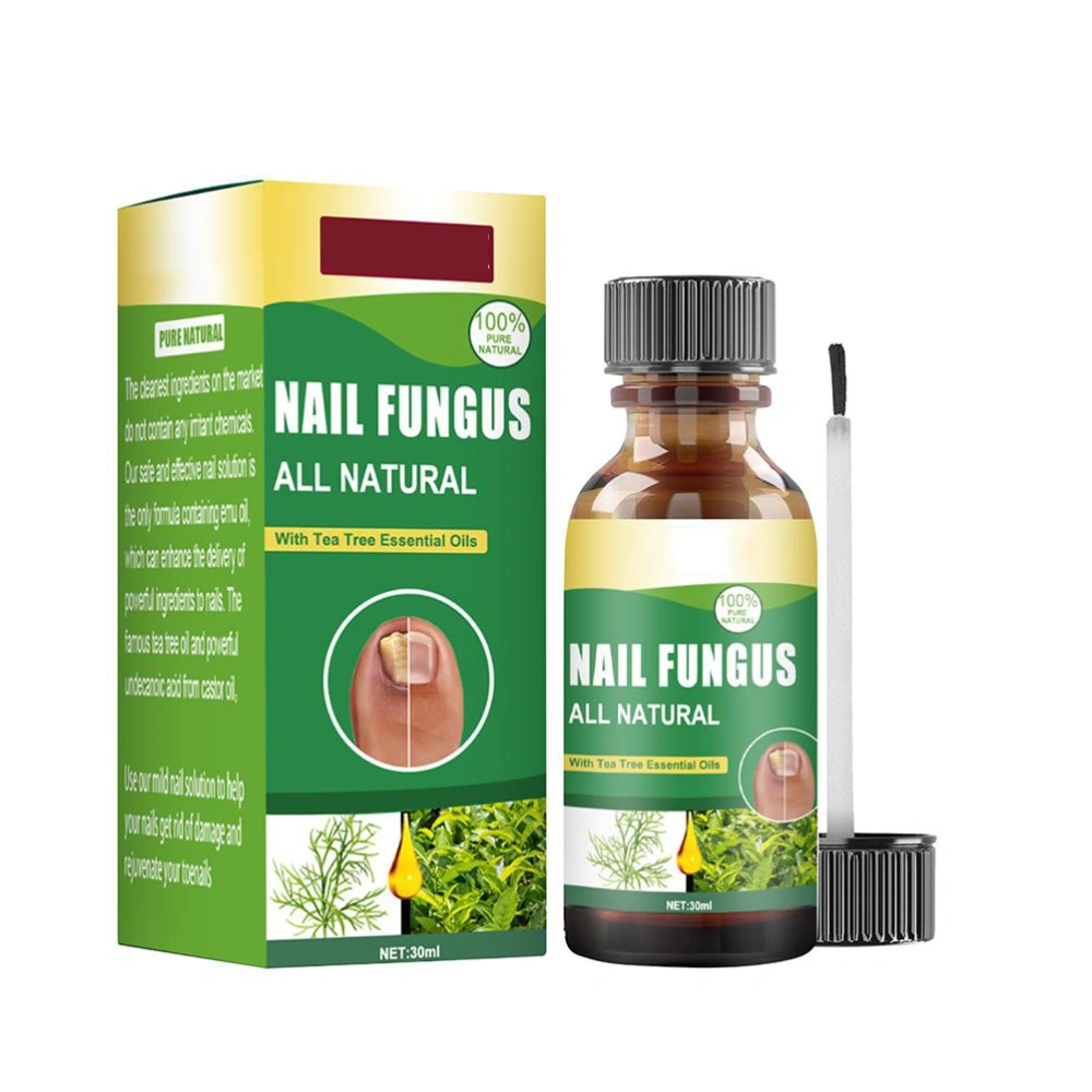 Nail Care Liquid Tea Tree Oil Toenail Fungus Solution Nourishes Nails Foot Care Solution